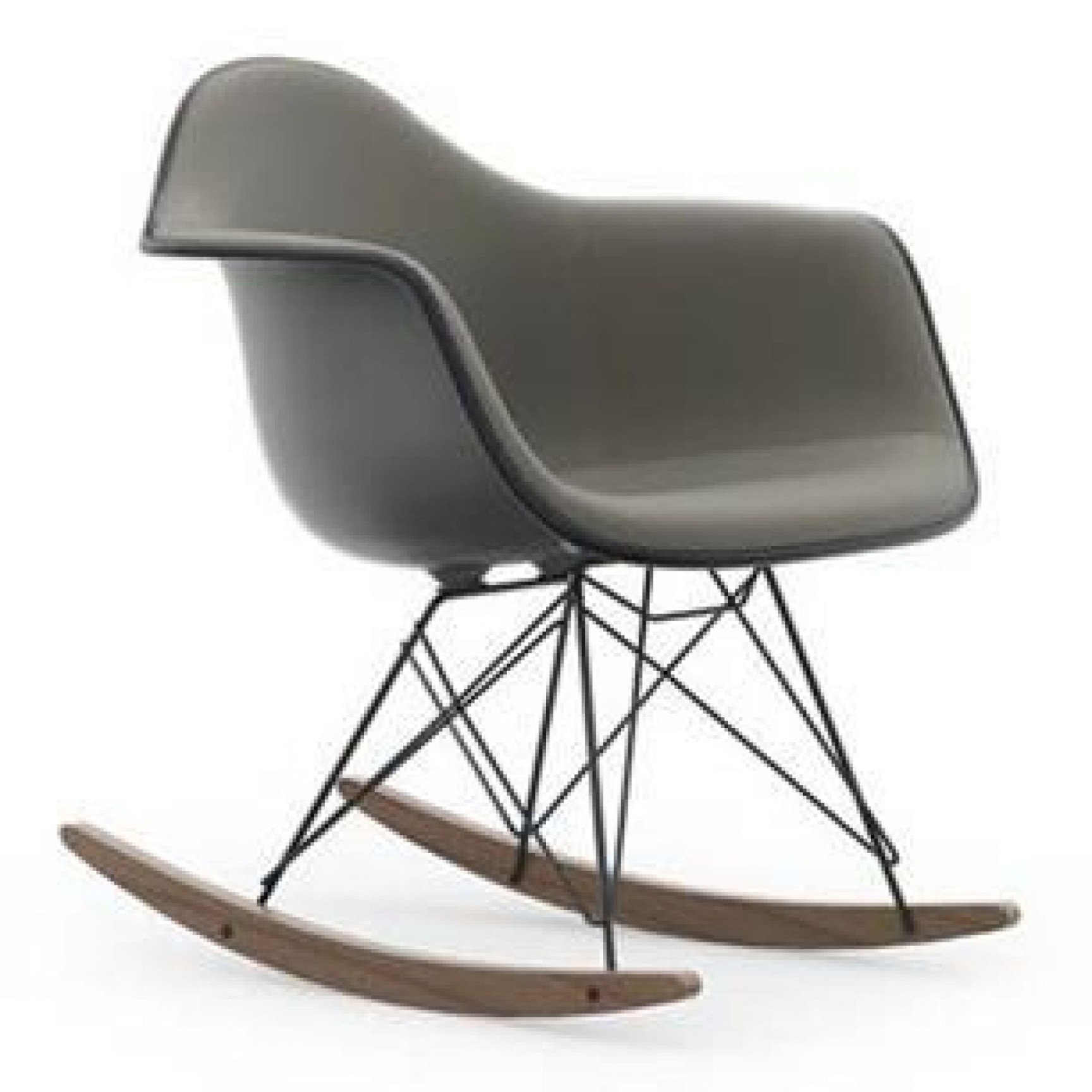 Eames Plastic Armchair RAR Rocking Chair Fully upholstered Vitra